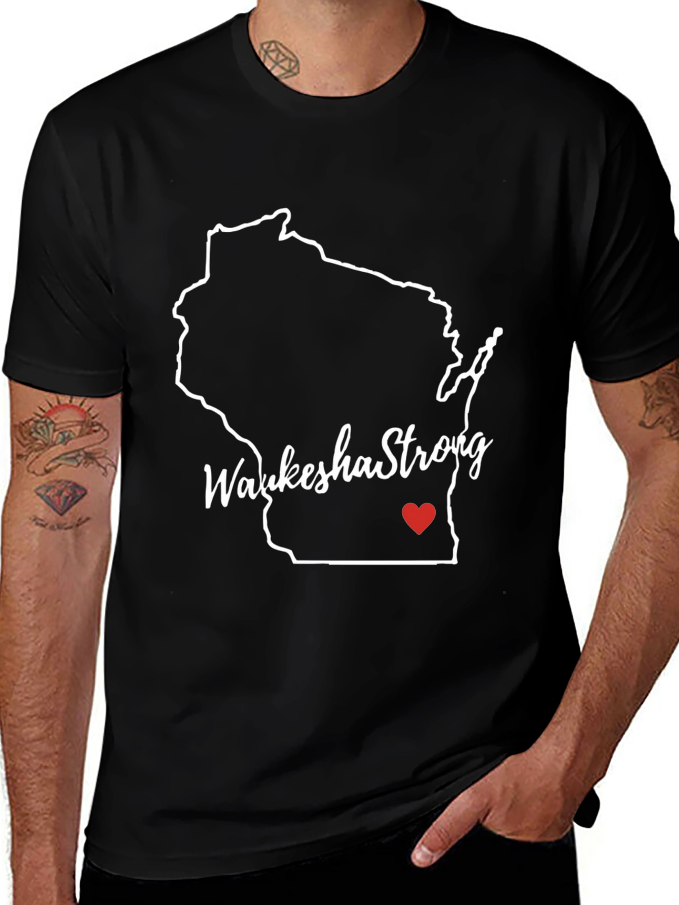 Waukesha Strong Wisconsin State T-Shirt