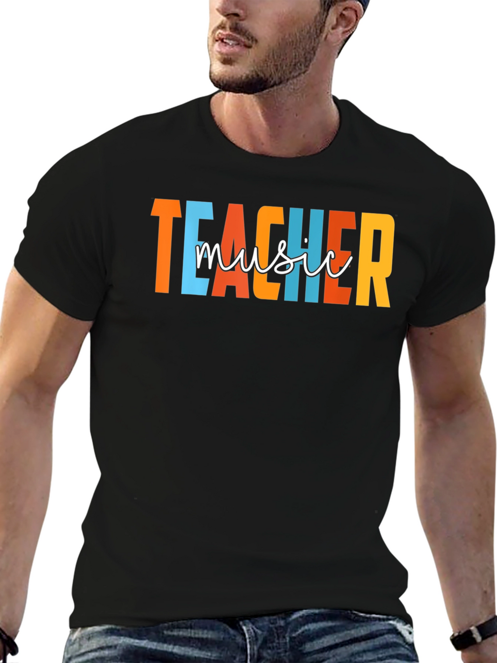 Music Teacher Graphic T-Shirt