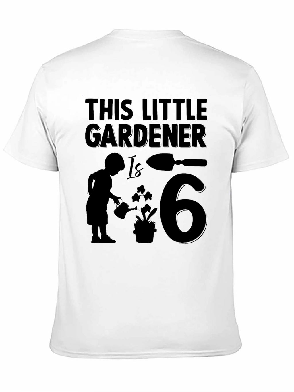 Little Gardener 6th Birthday T-Shirt