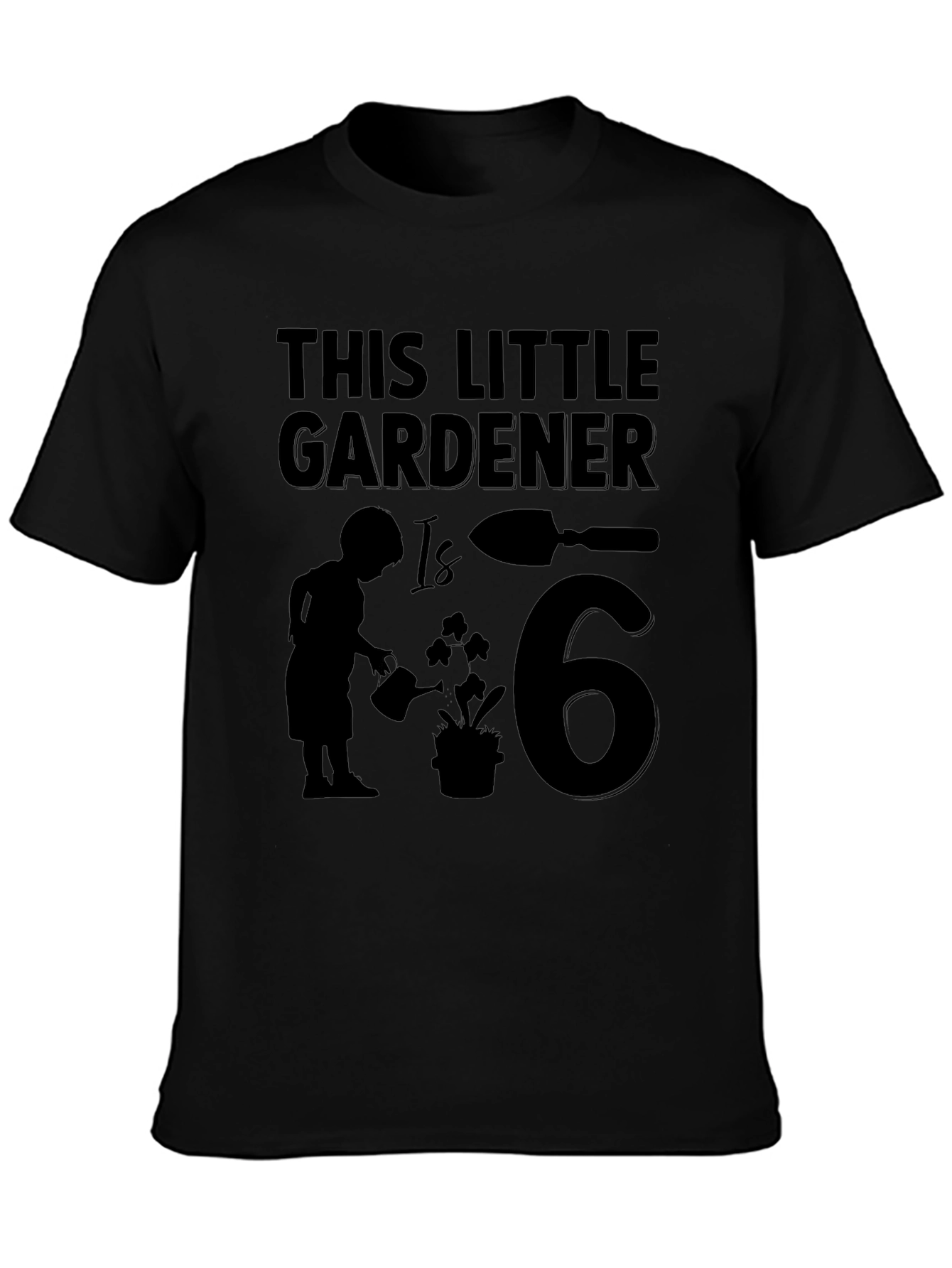 Little Gardener 6th Birthday T-Shirt