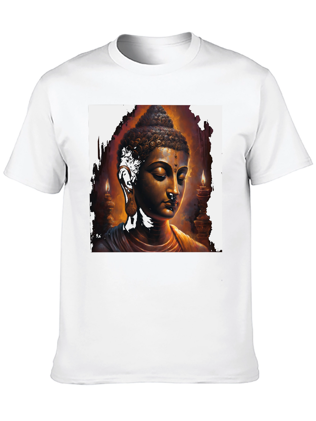 Buddha Graphic Tee - Spiritual Art T-Shirt