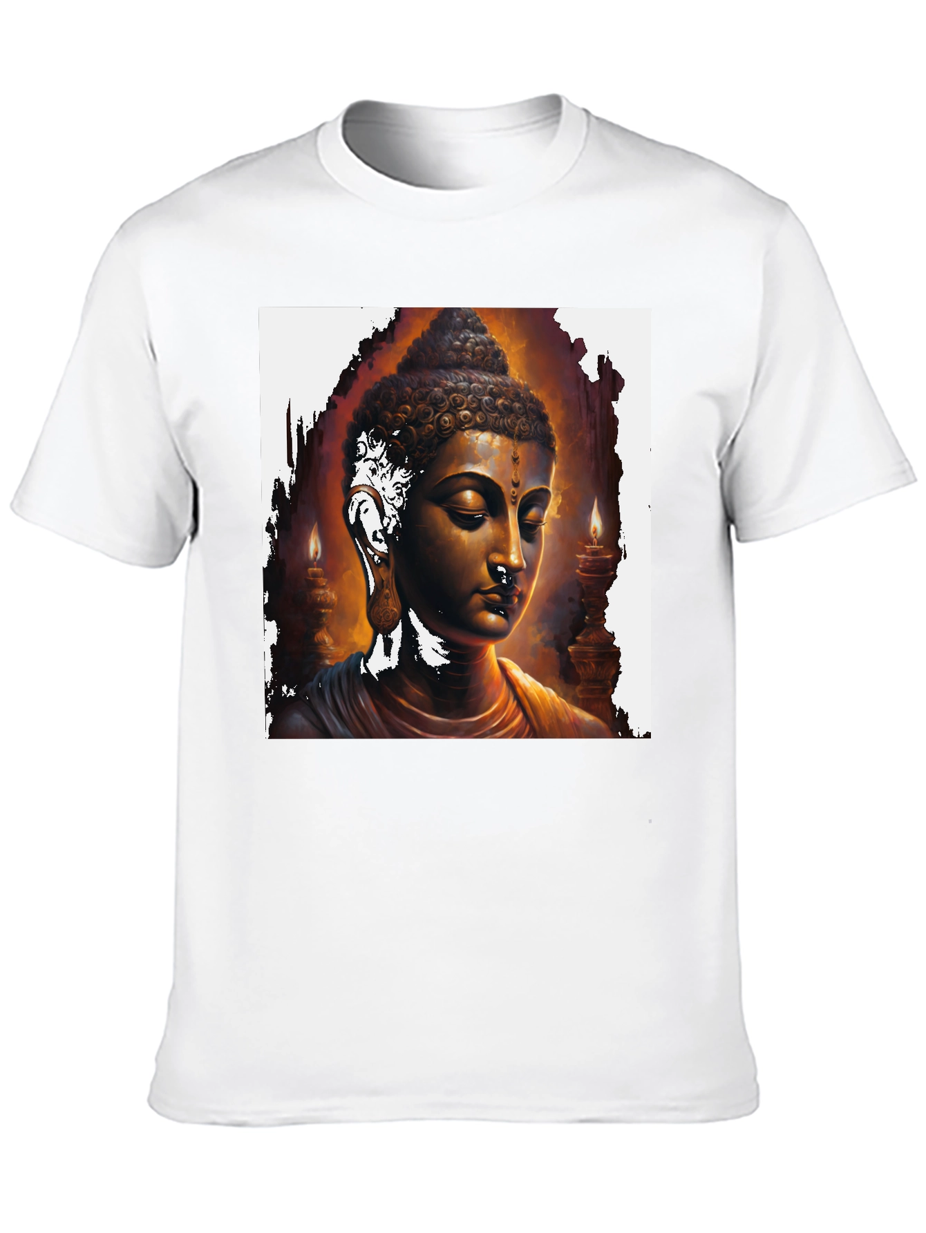 Buddha Graphic Tee - Spiritual Art T-Shirt