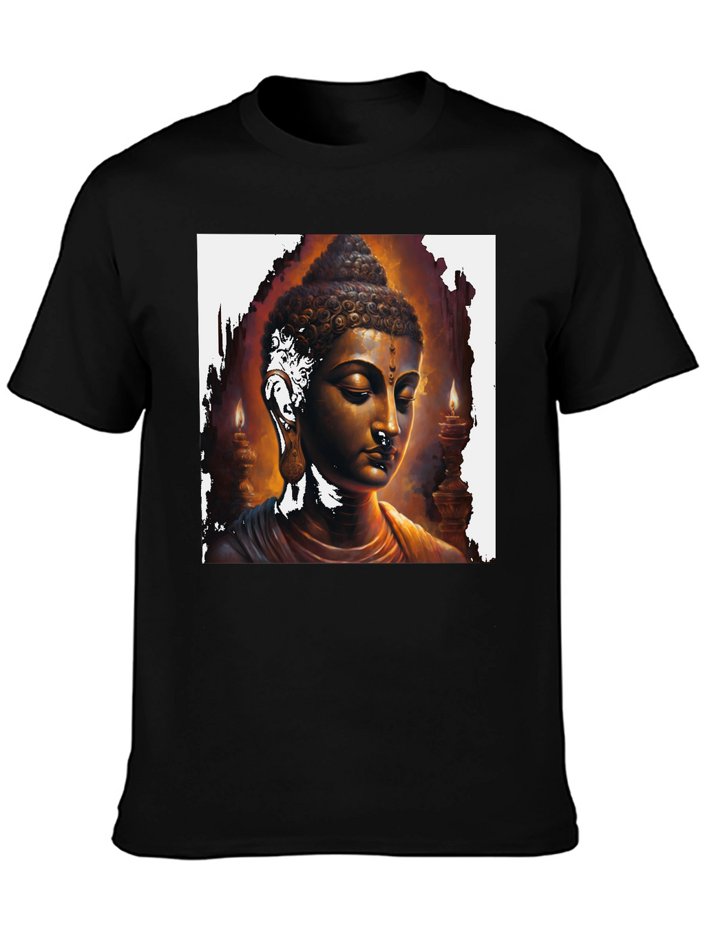 Buddha Graphic Tee - Spiritual Art T-Shirt