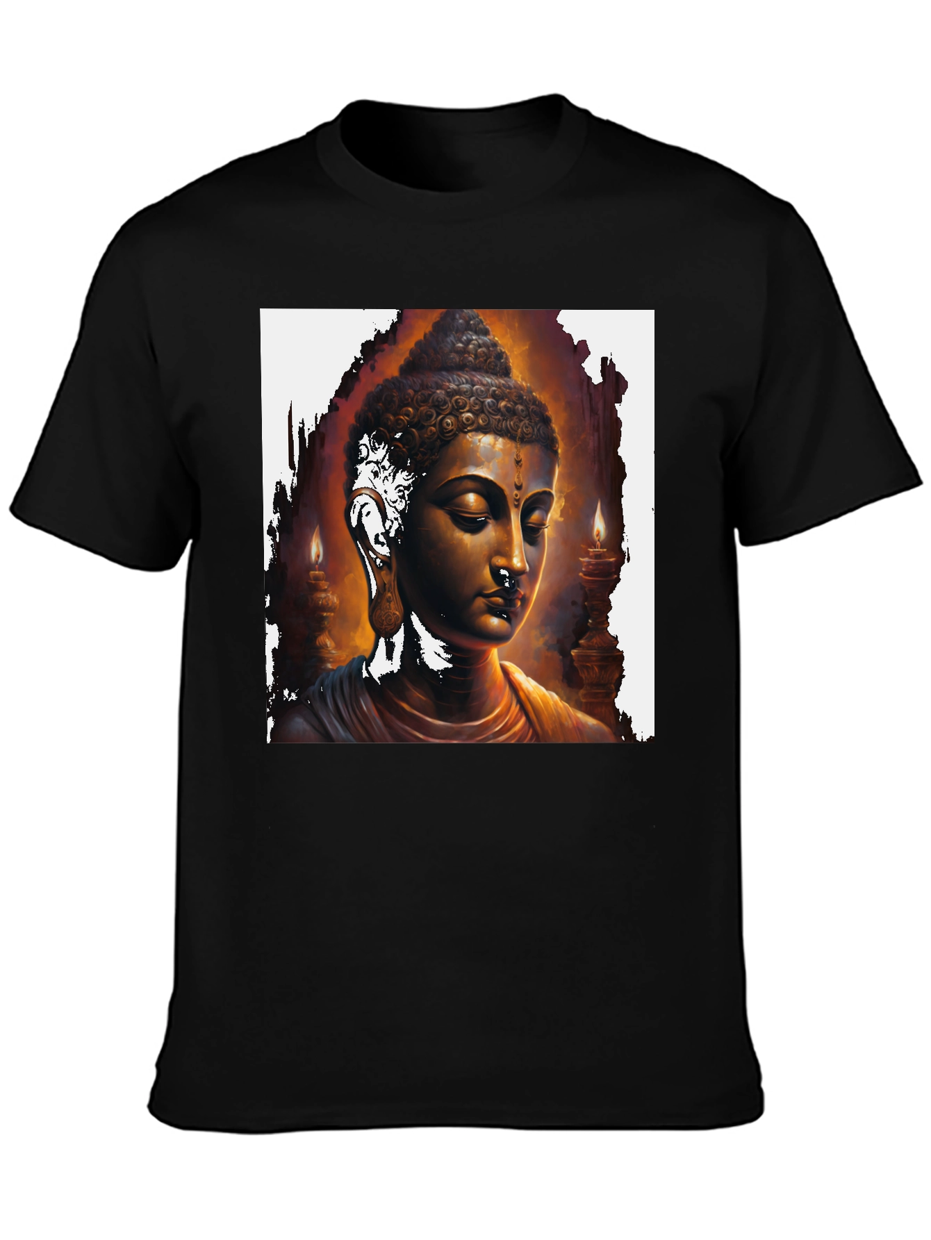 Buddha Graphic Tee - Spiritual Art T-Shirt