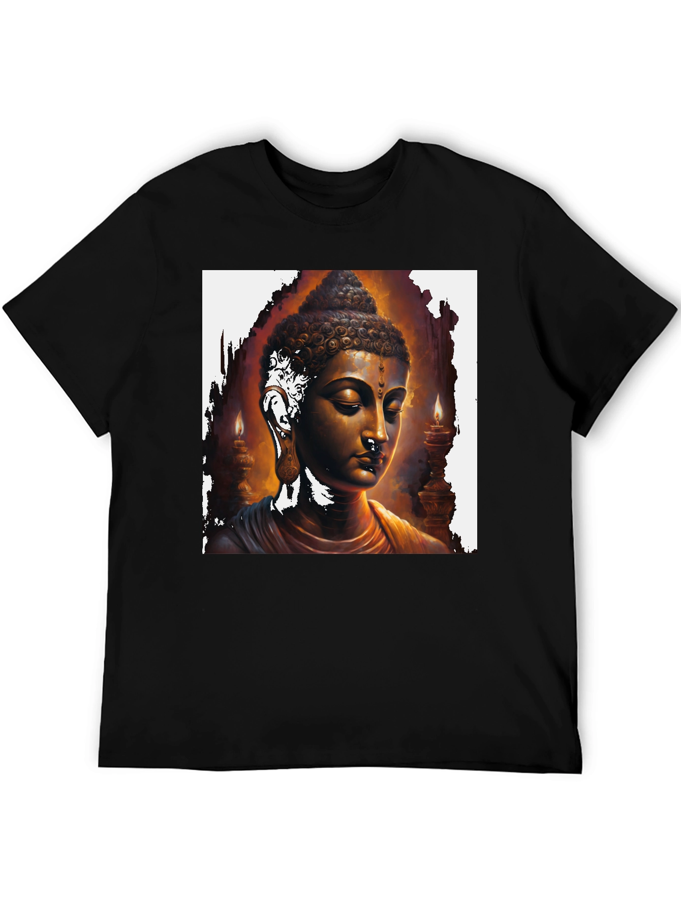 Buddha Graphic Tee - Spiritual Art T-Shirt