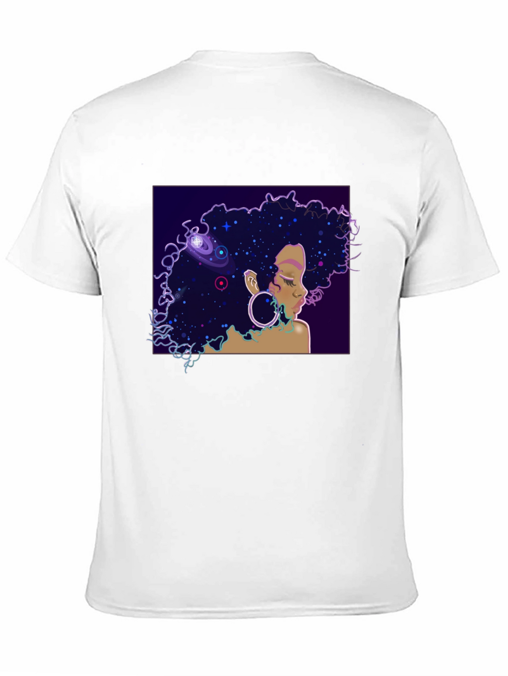 Cosmic Queen Black T-Shirt