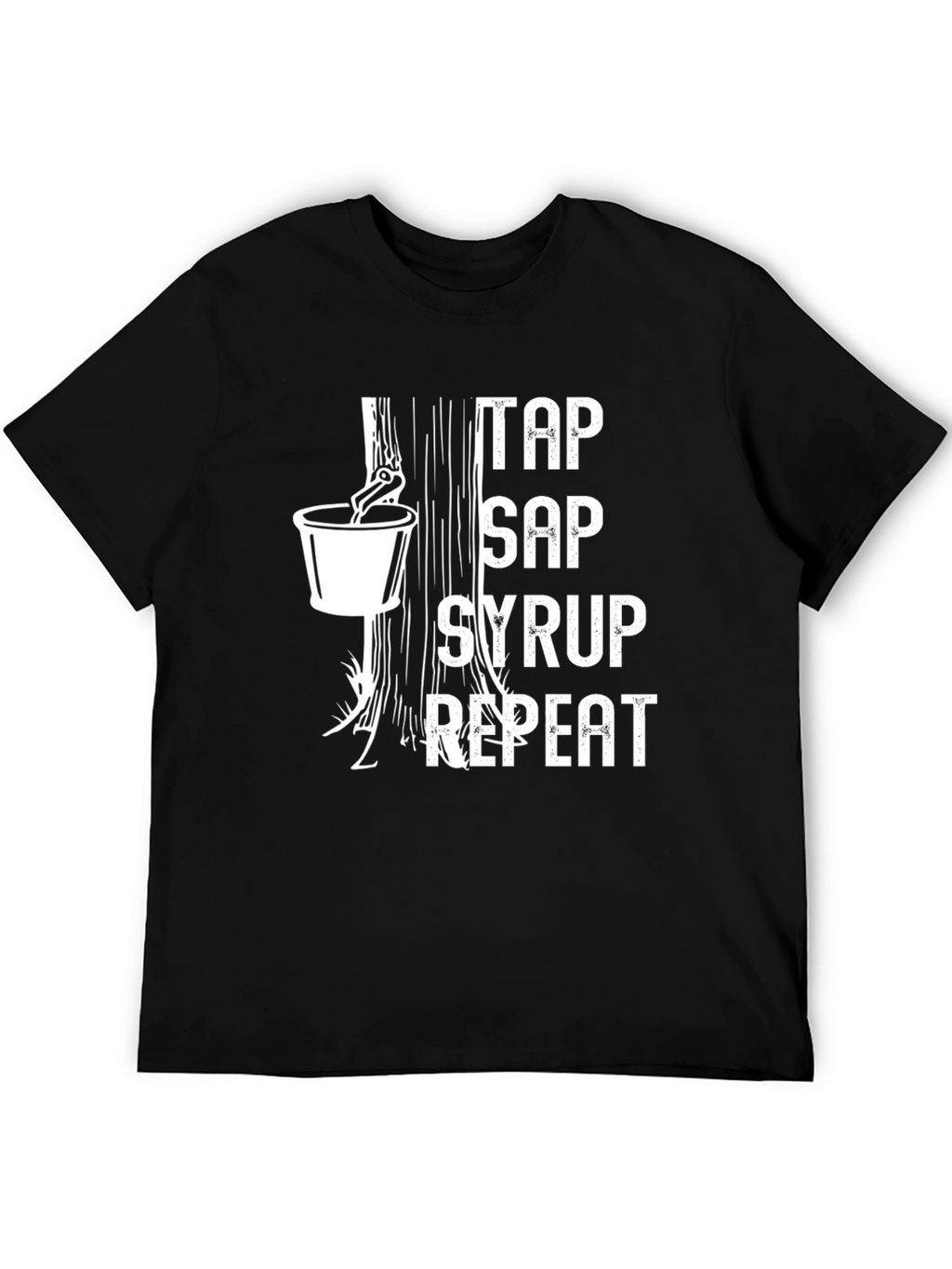 Tap Sap Syrup Repeat T-Shirt - Maple Syrup Lover