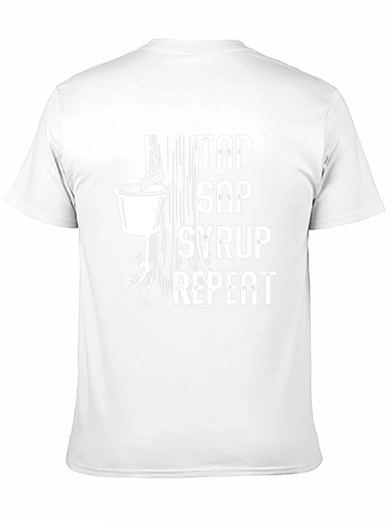 Tap Sap Syrup Repeat T-Shirt - Maple Syrup Lover
