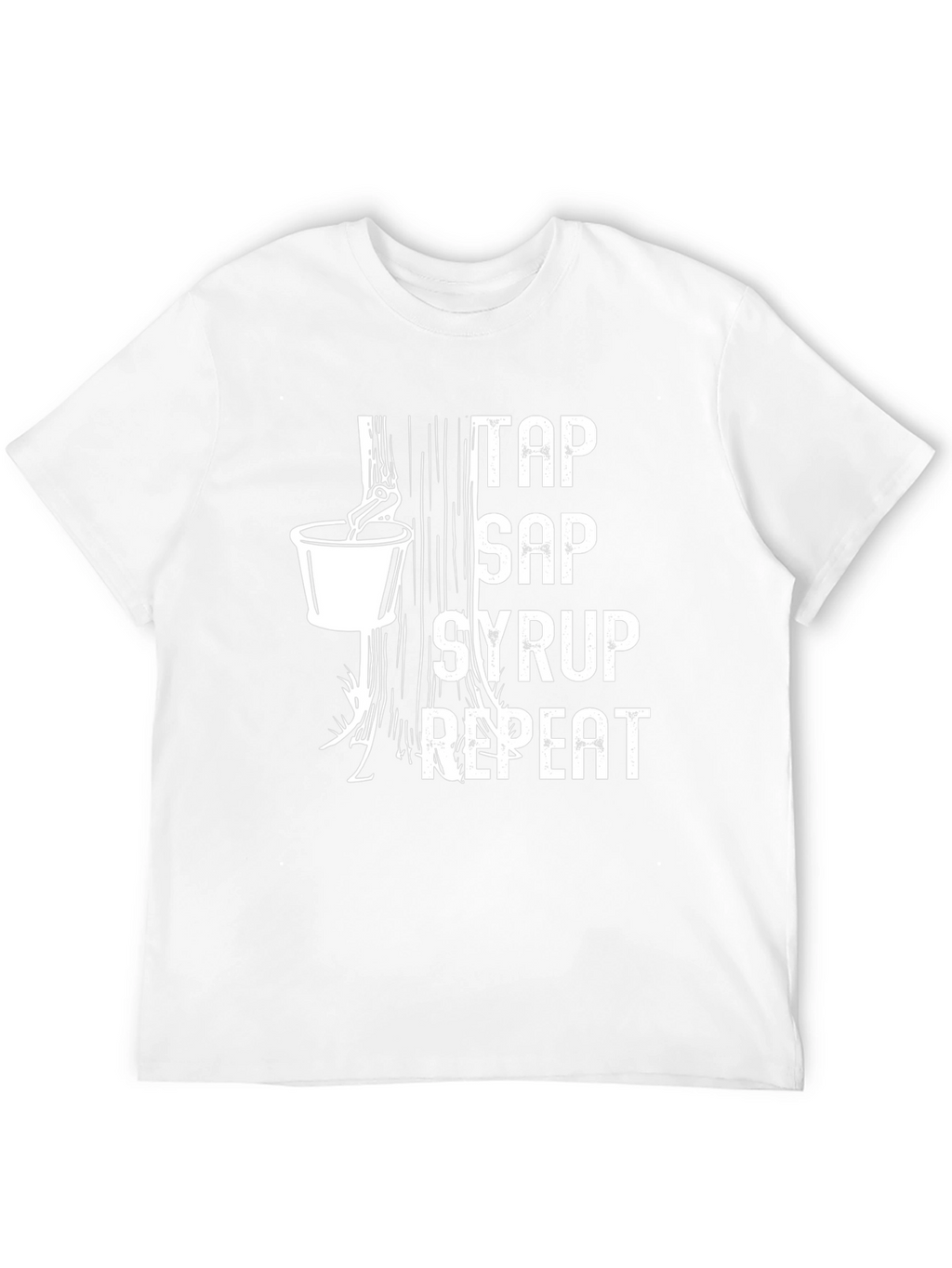 Tap Sap Syrup Repeat T-Shirt - Maple Syrup Lover