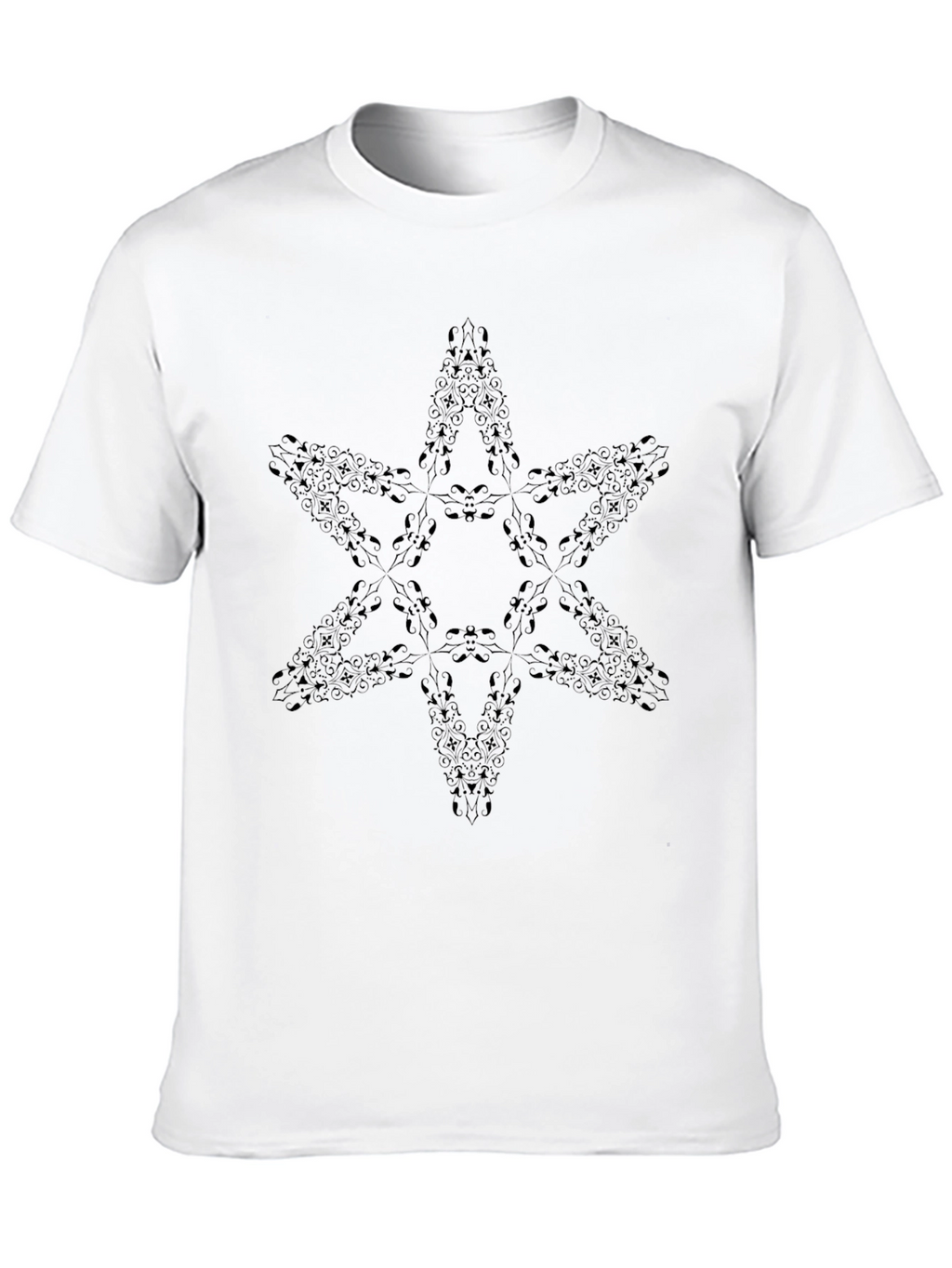 Star Graphic Black T-Shirt - Modern Casual Style