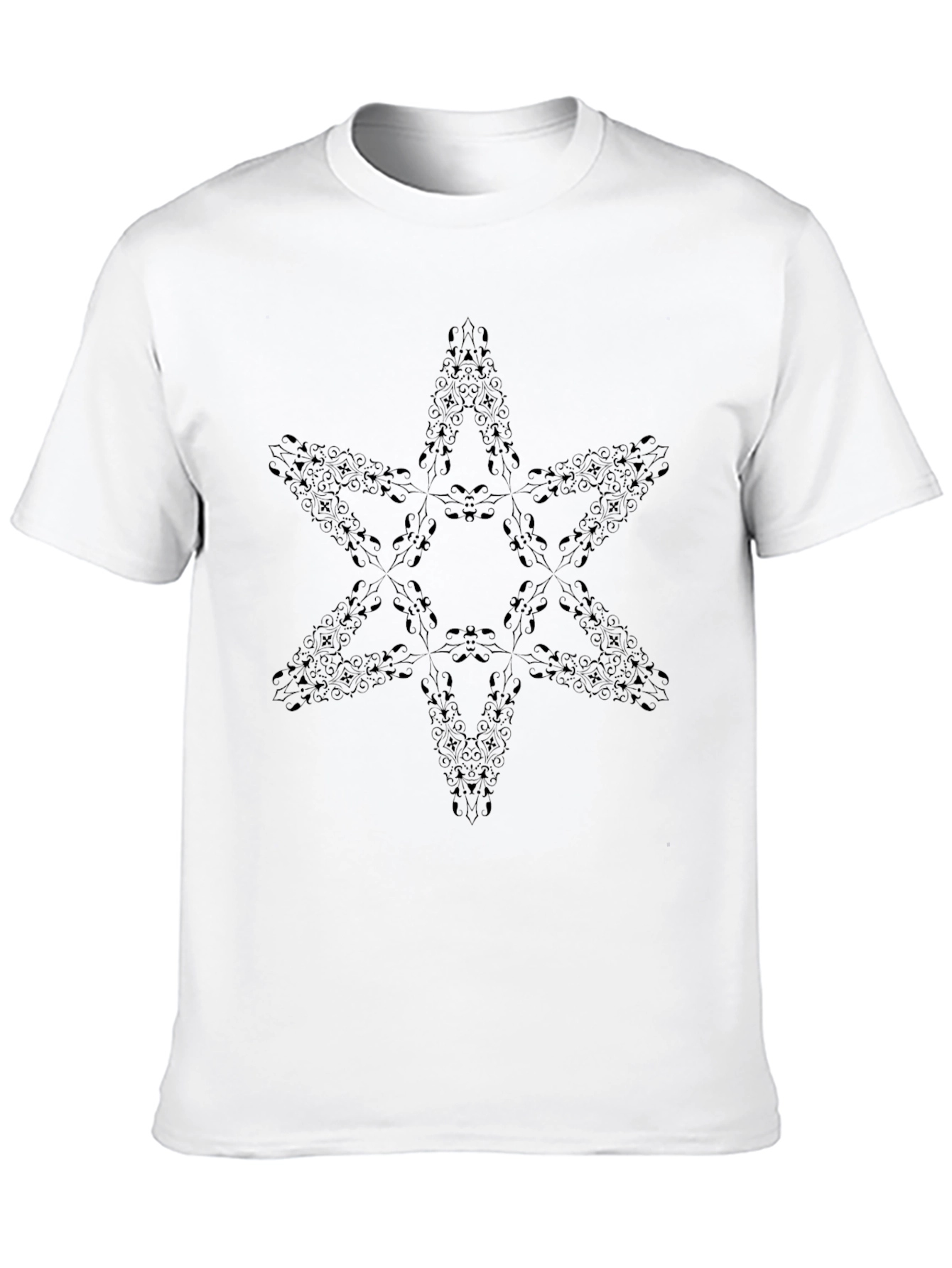 Star Graphic Black T-Shirt - Modern Casual Style