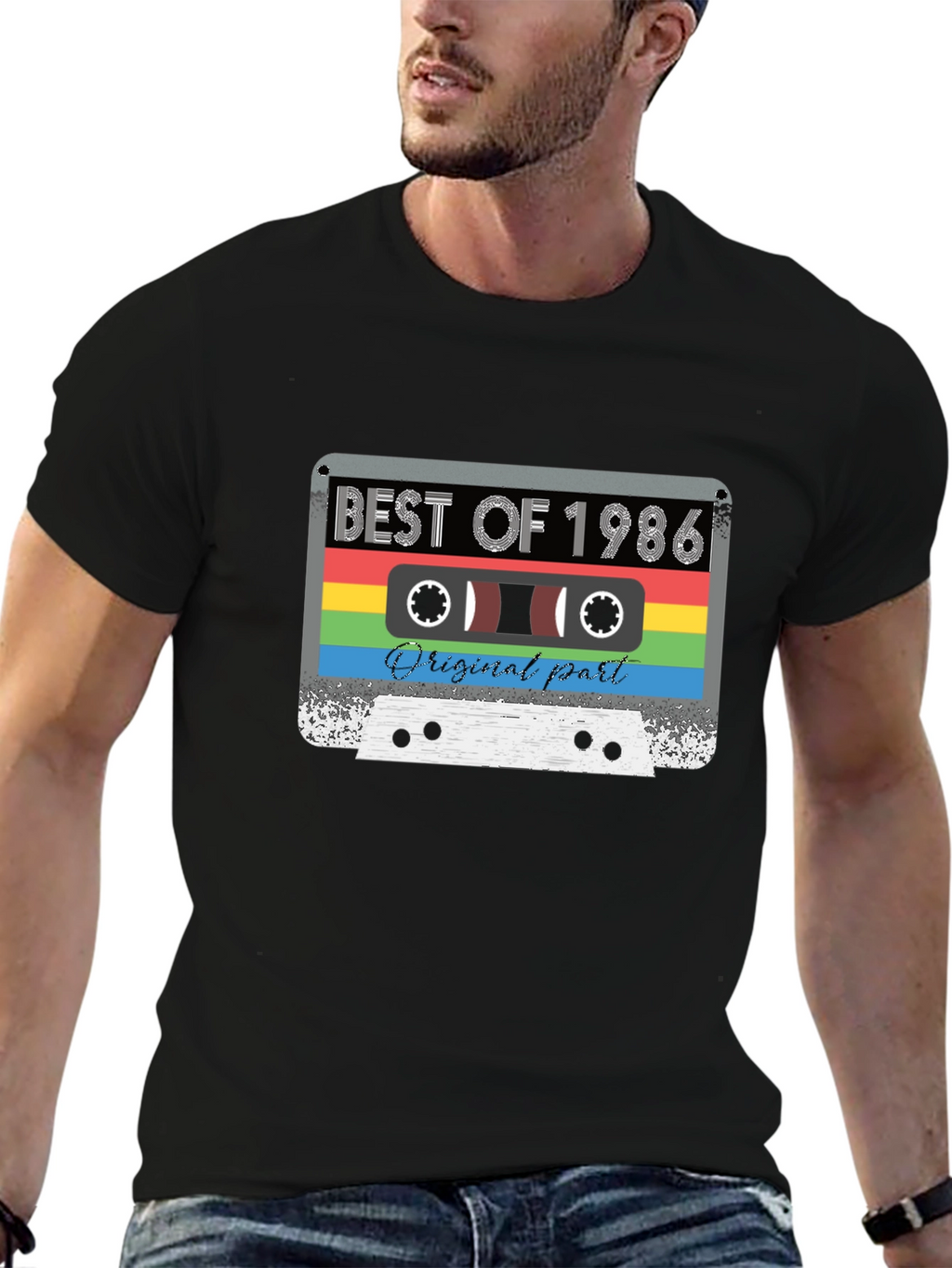 Best of 1986 Cassette Tape Graphic Tee