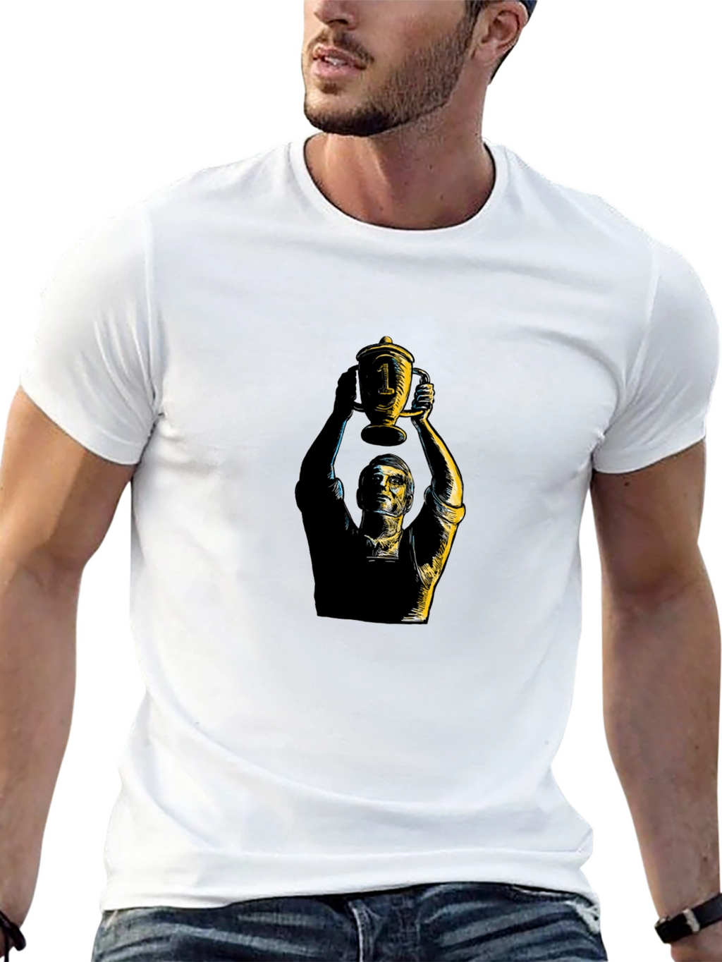 Champion Graphic Tee - Black T-Shirt
