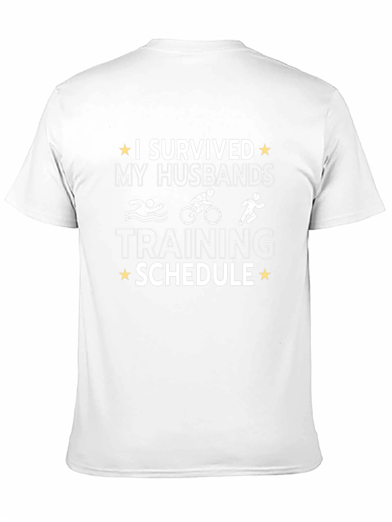 I Survived My Husbands Training Schedule T-Shirt