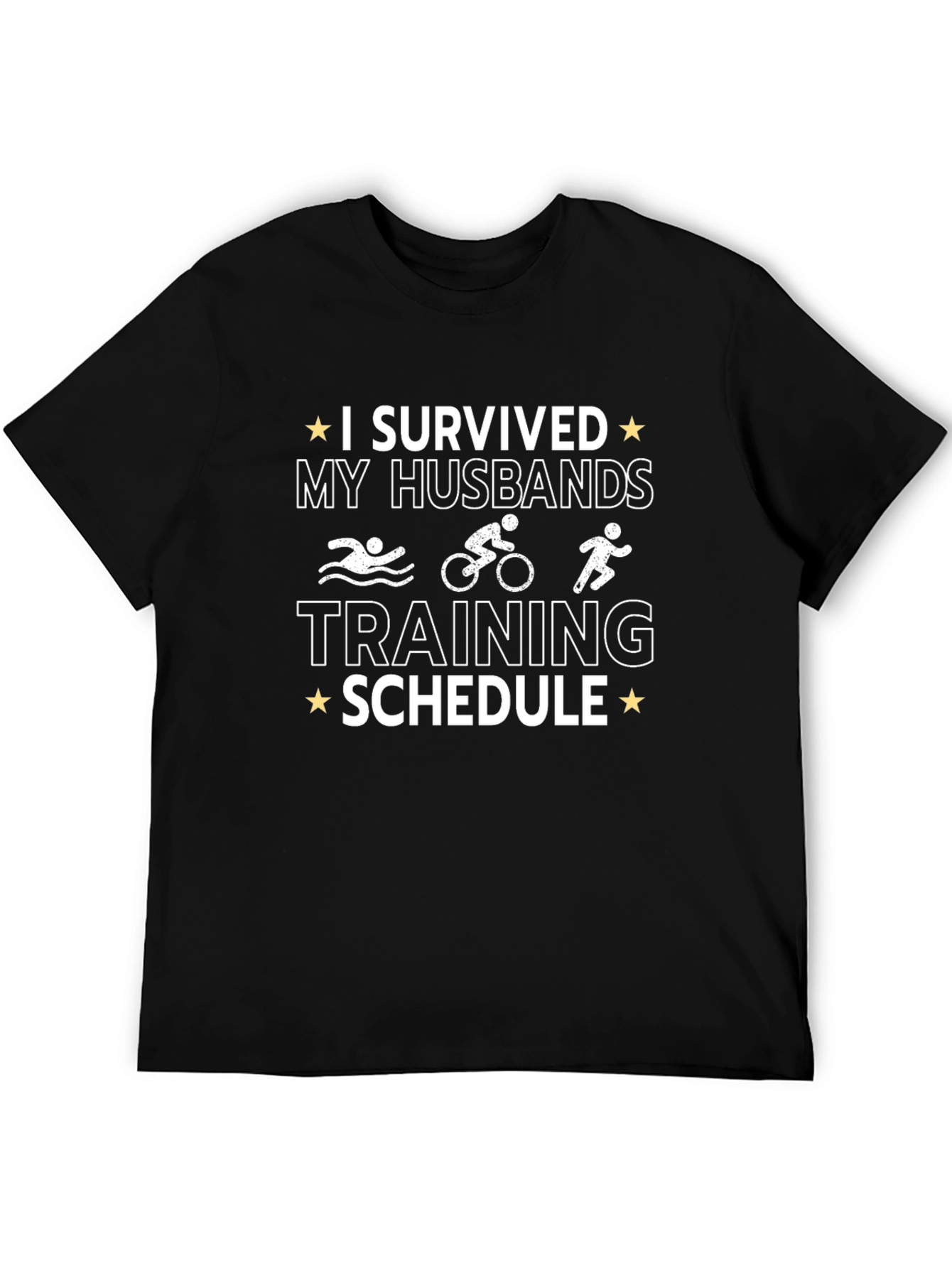 I Survived My Husbands Training Schedule T-Shirt