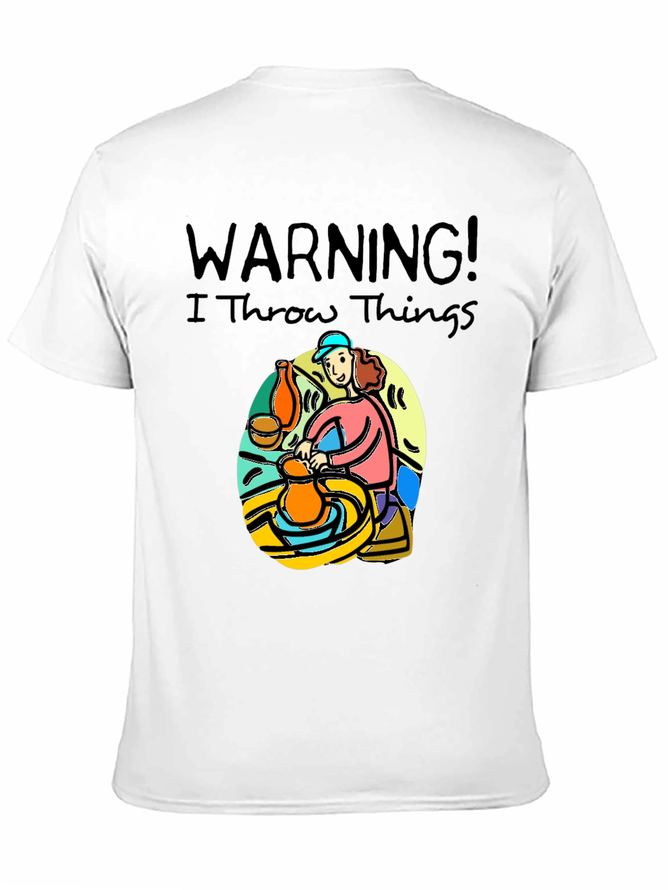 Warning I Throw Things T-Shirt