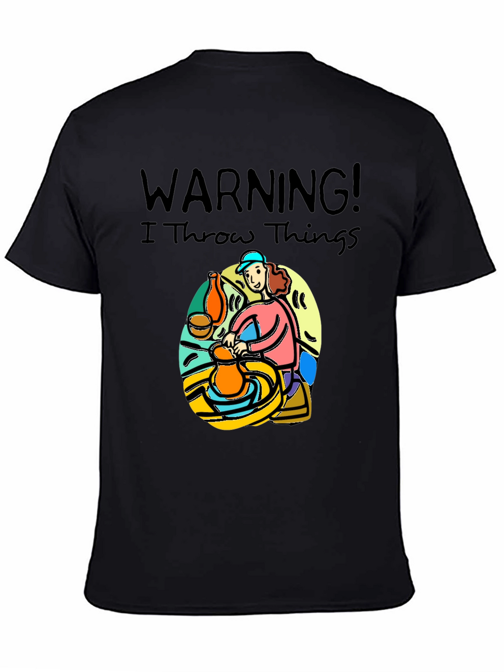 Warning I Throw Things T-Shirt