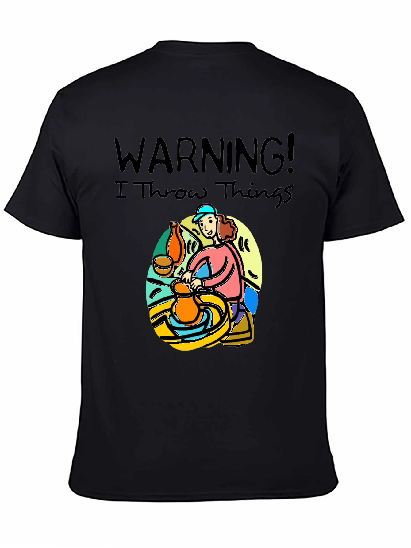 Warning I Throw Things T-Shirt