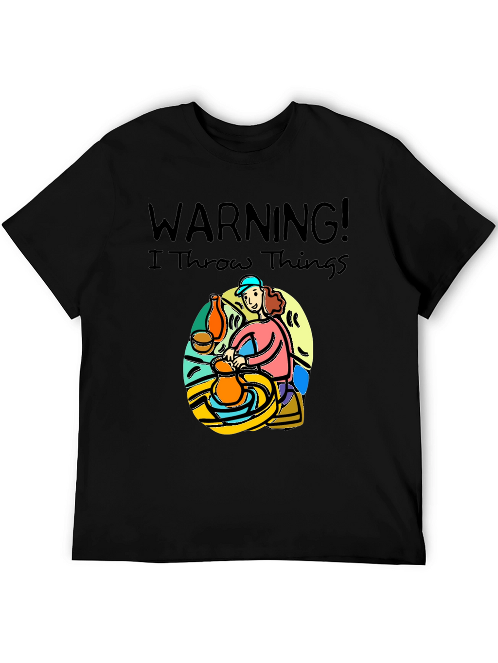 Warning I Throw Things T-Shirt