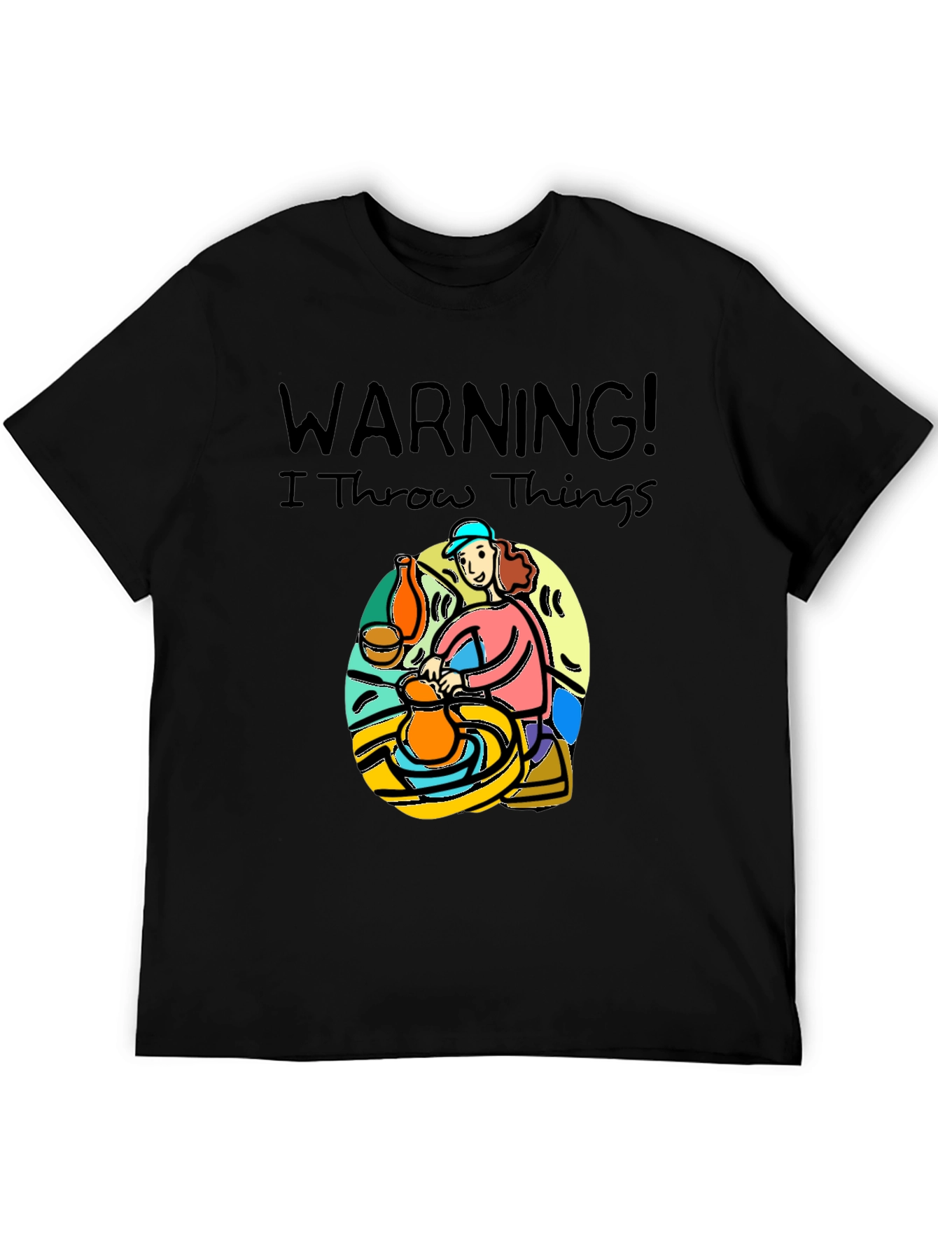 Warning I Throw Things T-Shirt