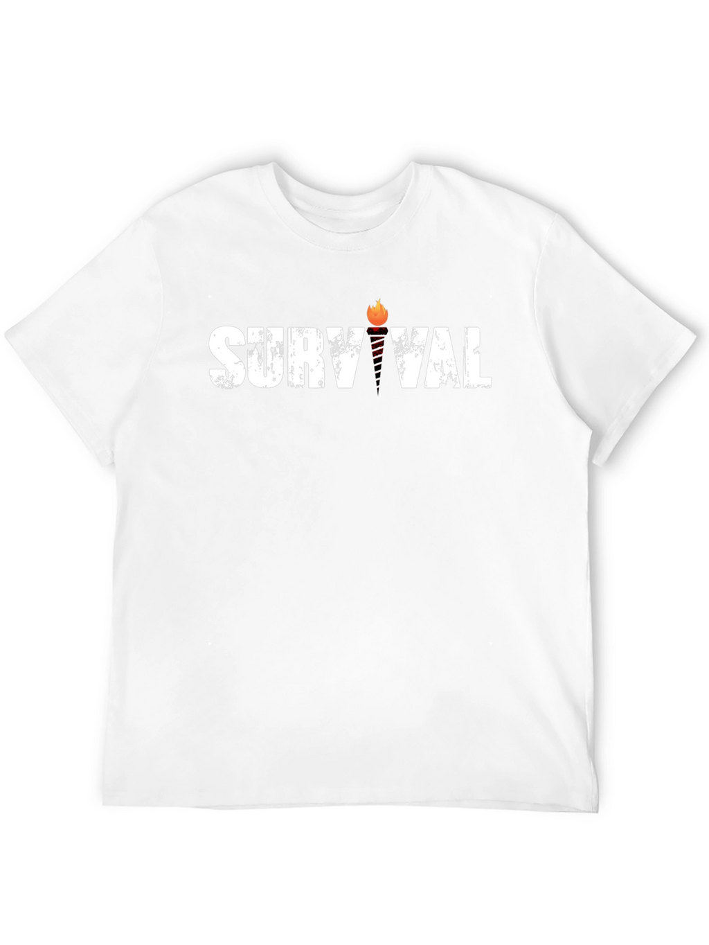 Survival Graphic Tee - Black Cotton Blend
