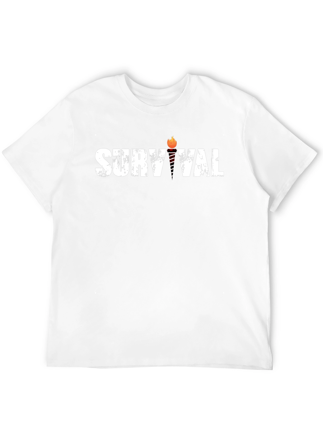 Survival Graphic Tee - Black Cotton Blend