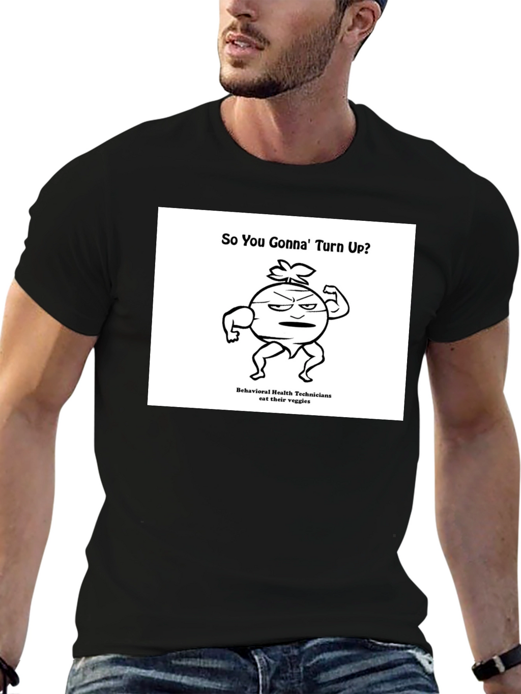 Funny Veggie T-Shirt: So You Gonna Turn Up?