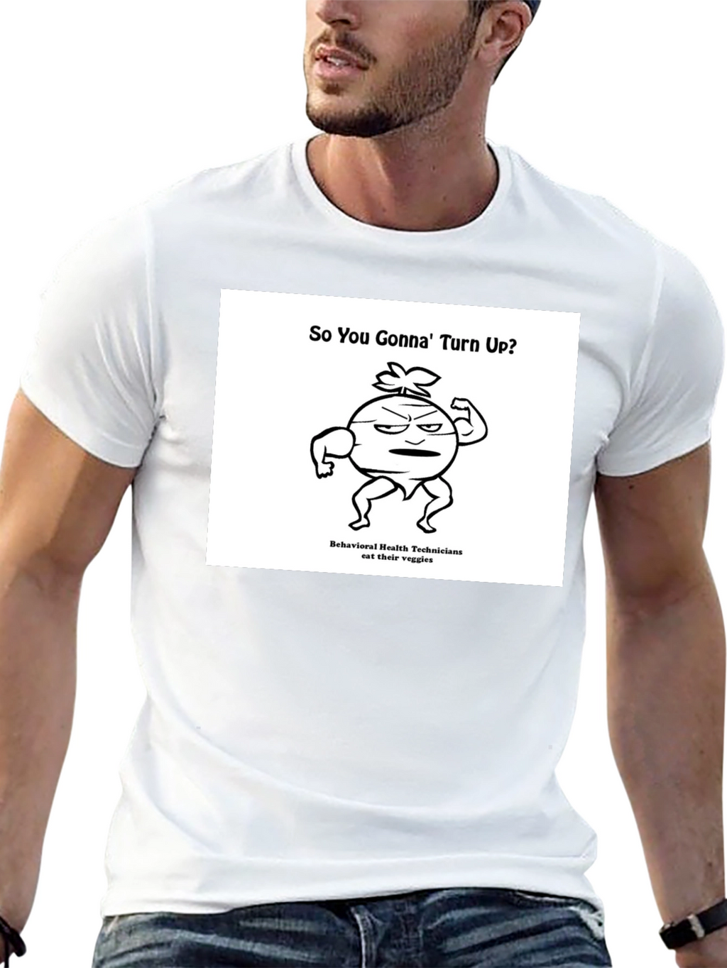 Funny Veggie T-Shirt: So You Gonna Turn Up?
