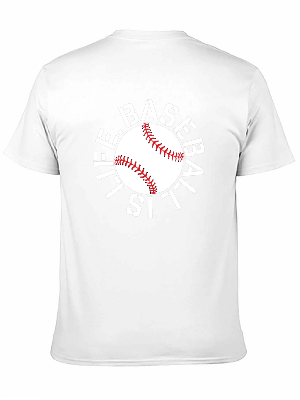 Life Is Baseball Graphic Tee - Black