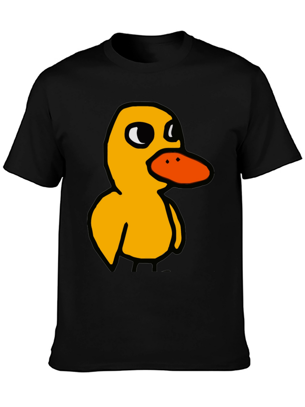 Duck T-Shirt: Quirky Cartoon Bird Tee