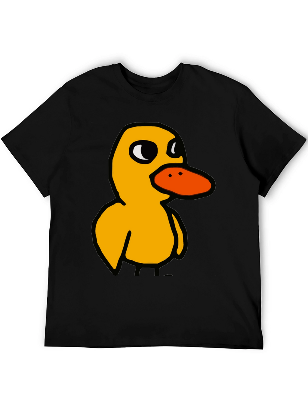 Duck T-Shirt: Quirky Cartoon Bird Tee