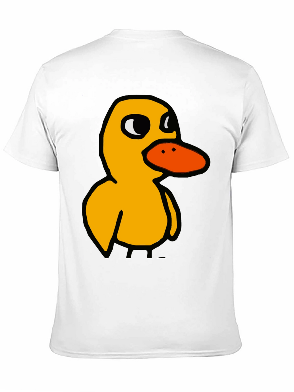 Duck T-Shirt: Quirky Cartoon Bird Tee