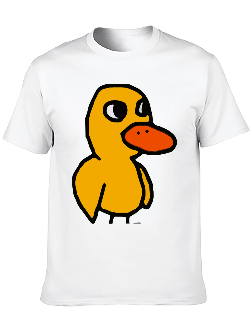Duck T-Shirt: Quirky Cartoon Bird Tee