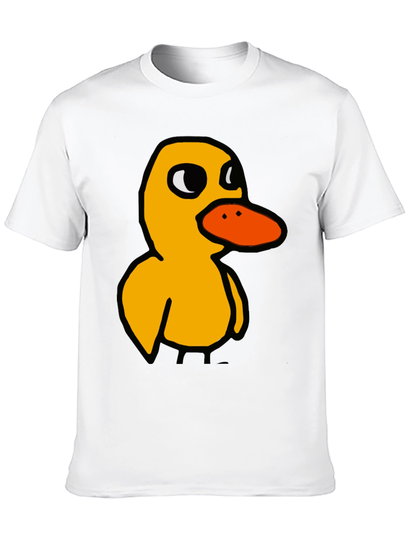 Duck T-Shirt: Quirky Cartoon Bird Tee