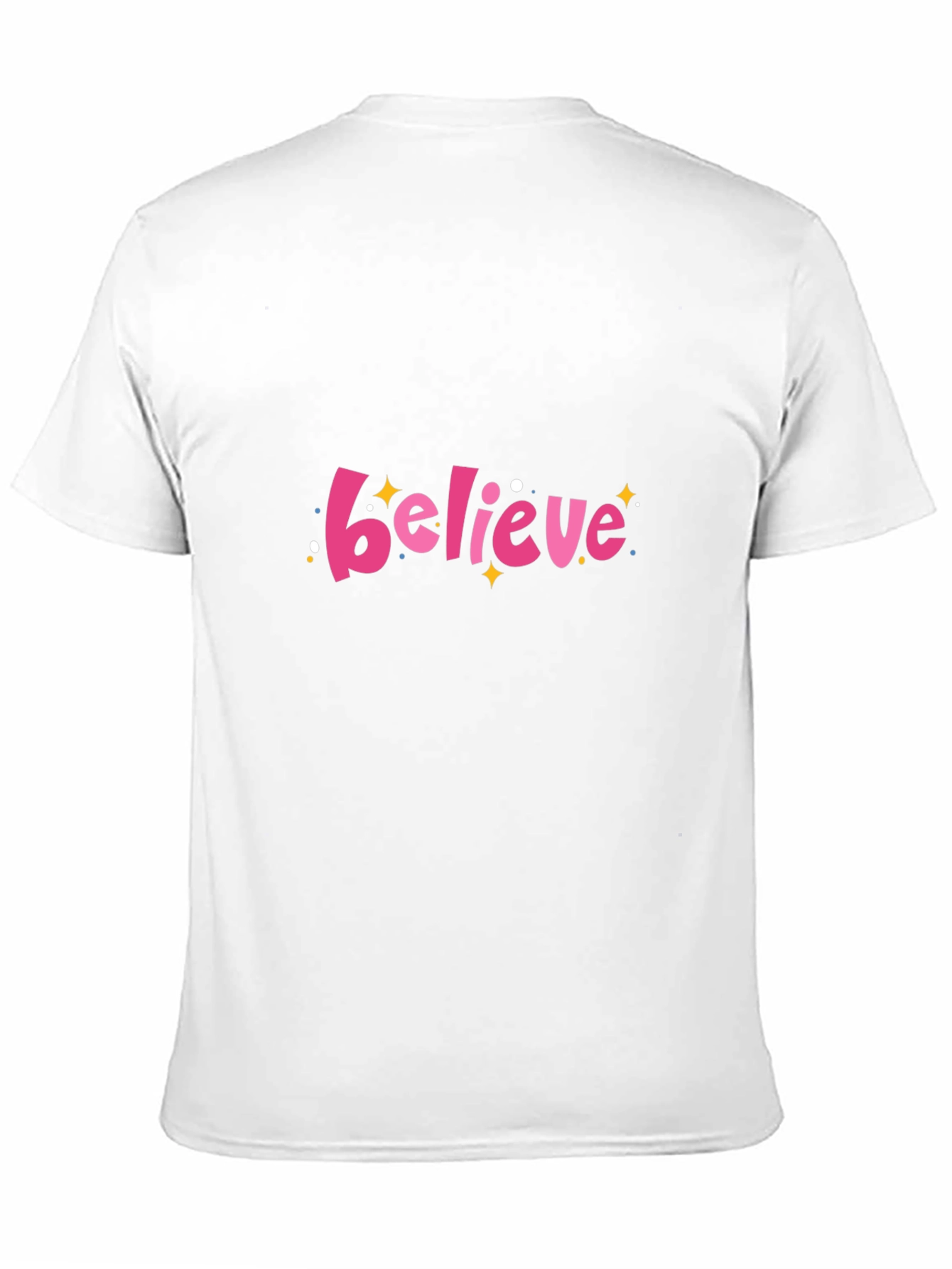 Believe Graphic Black T-Shirt