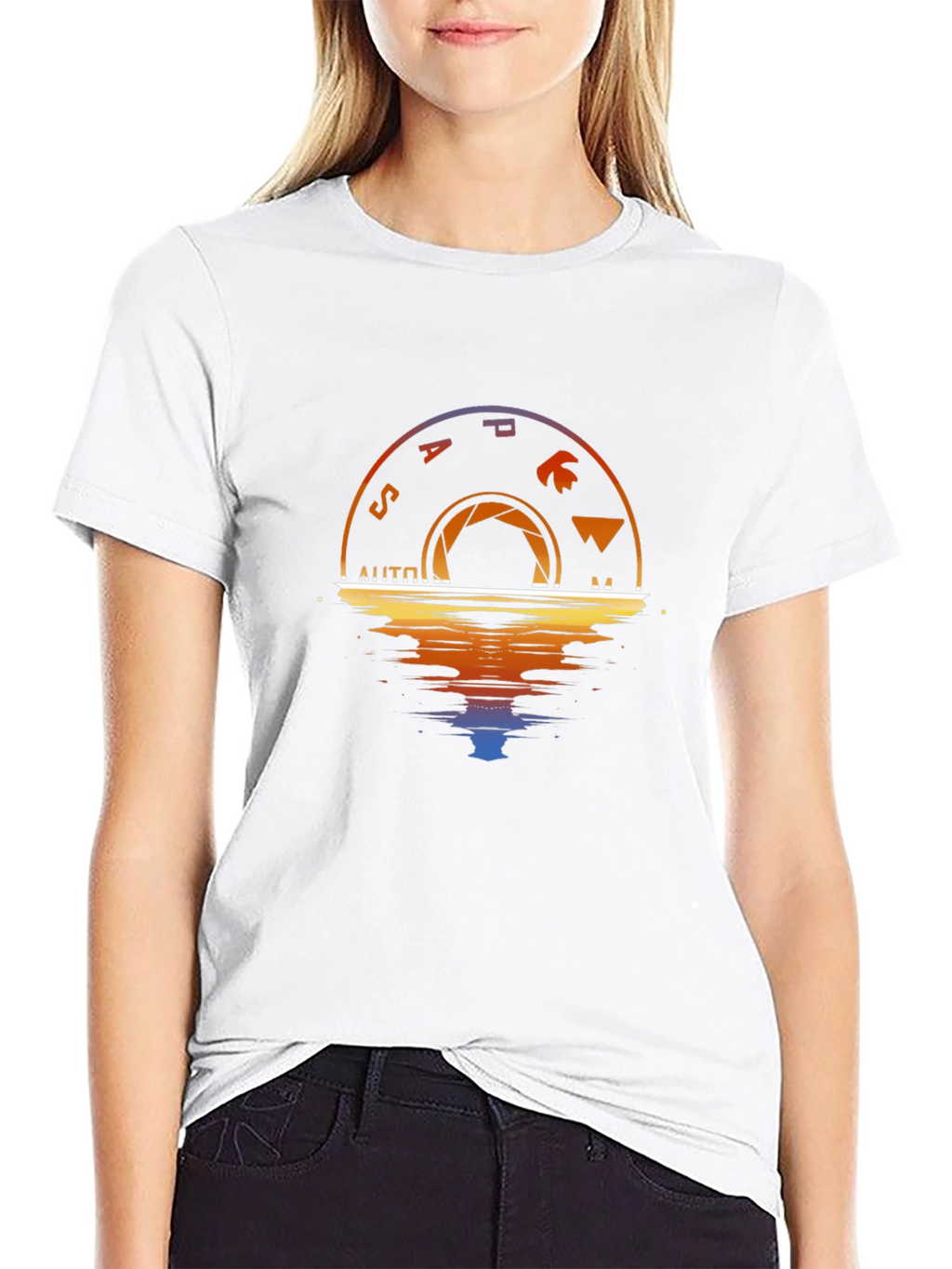 Camera Mode Graphic Tee - Photography Lover Shirt