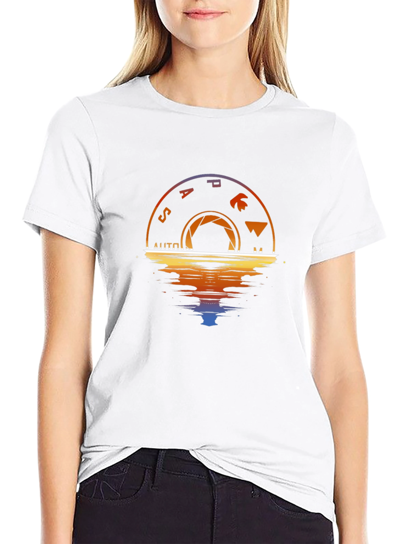 Camera Mode Graphic Tee - Photography Lover Shirt
