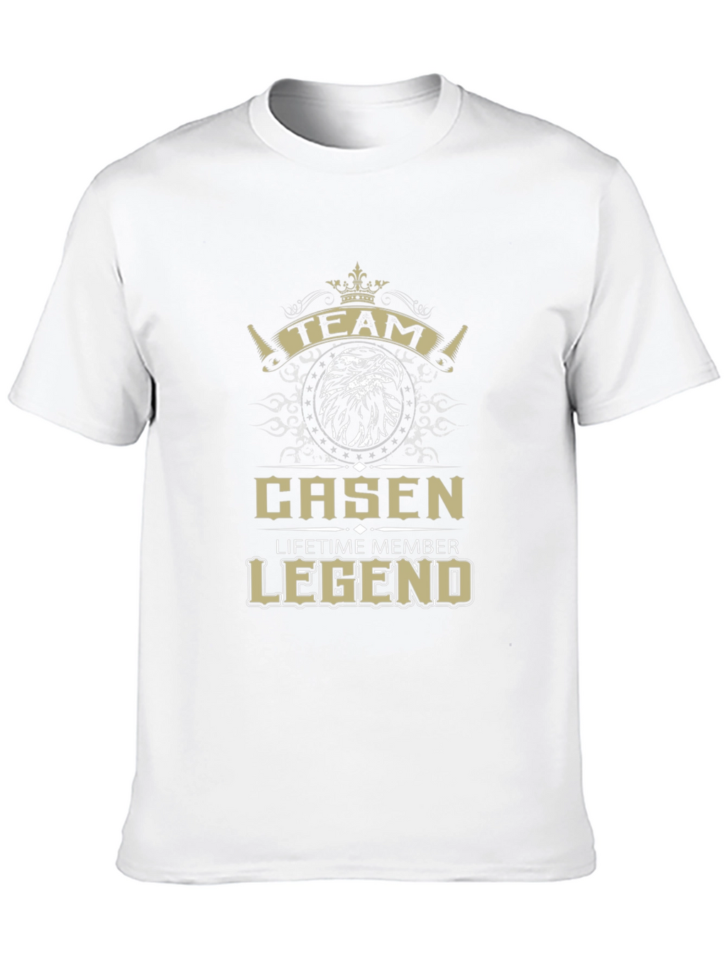 Team Casen Legend Lifetime Member Black T-Shirt