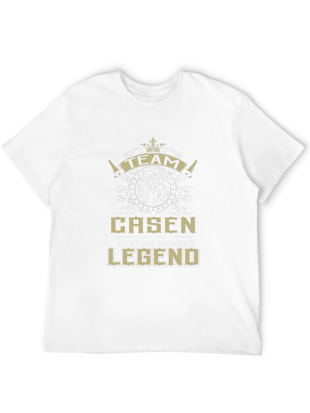 Team Casen Legend Lifetime Member Black T-Shirt