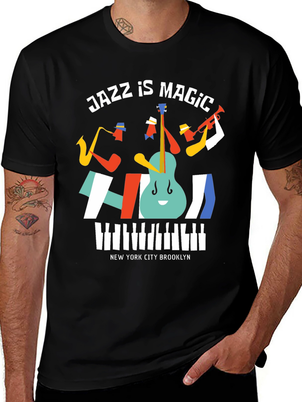 Jazz Is Magic Graphic T-Shirt