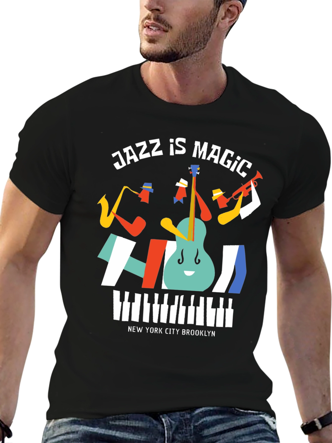 Jazz Is Magic Graphic T-Shirt