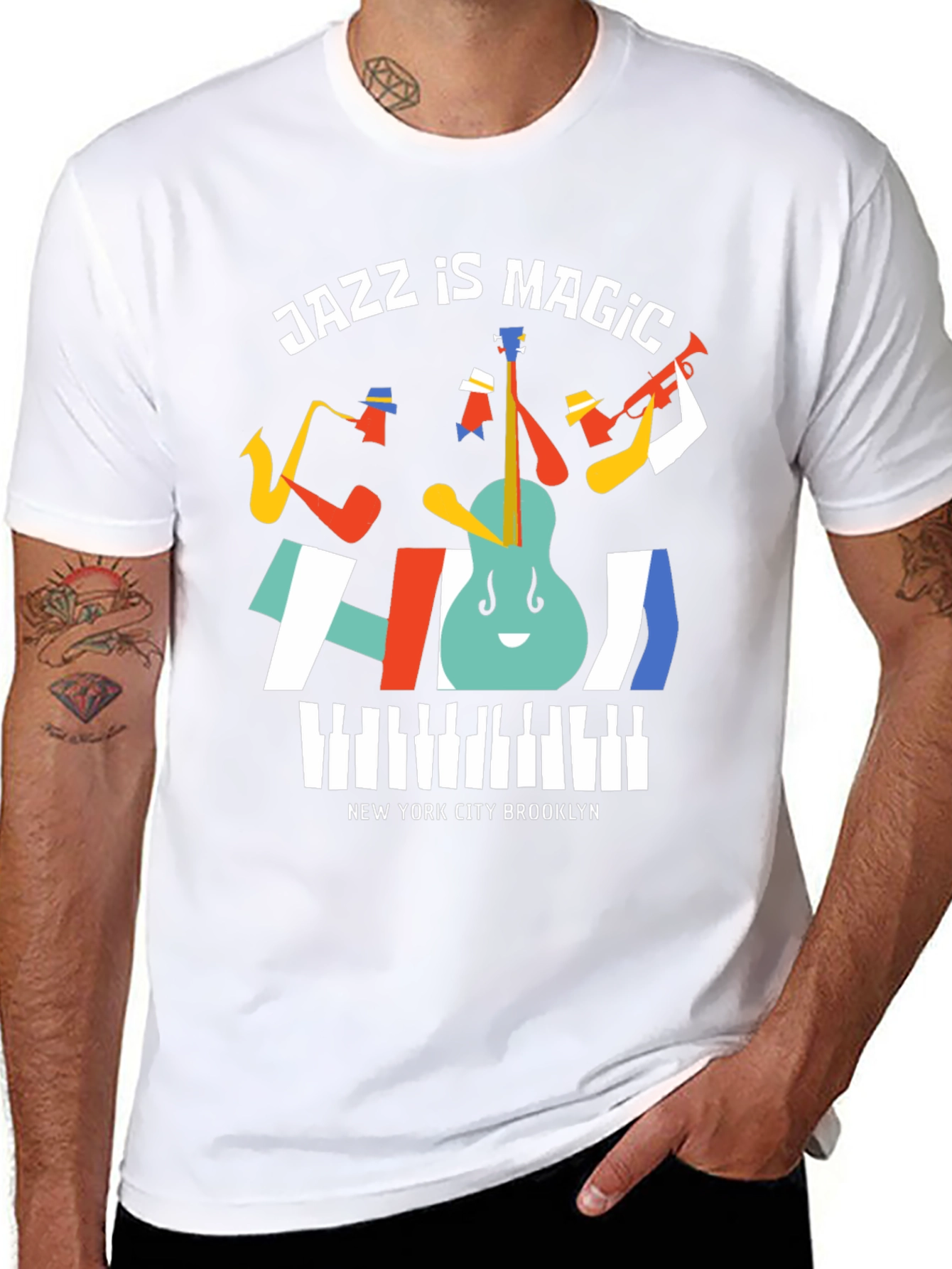 Jazz Is Magic Graphic T-Shirt