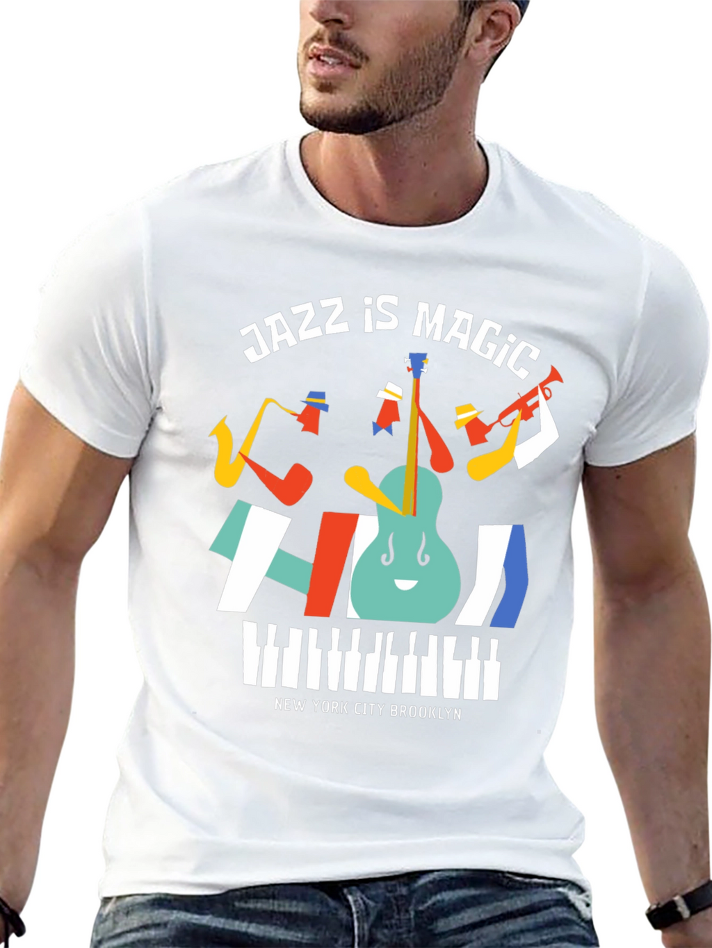 Jazz Is Magic Graphic T-Shirt