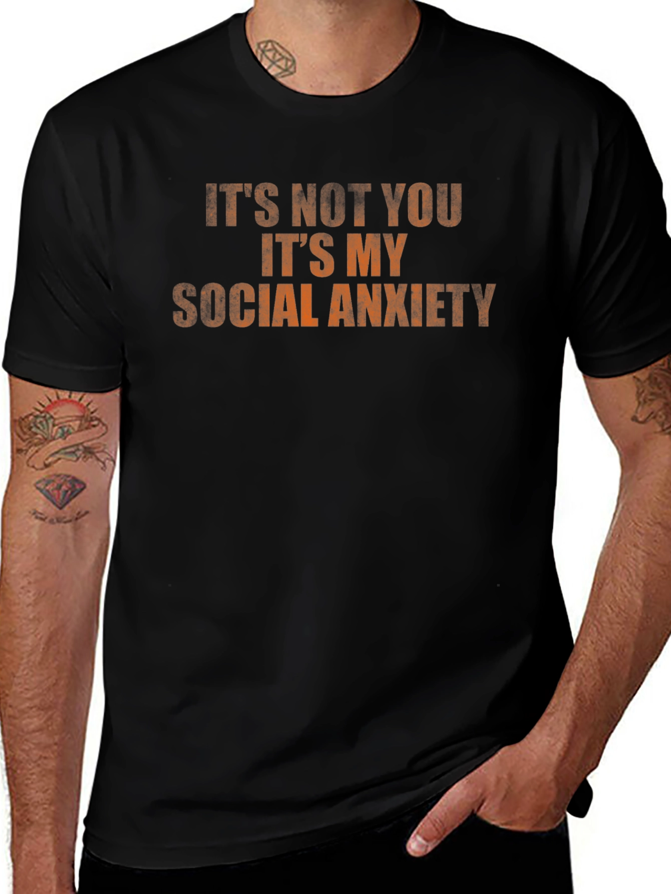 Social Anxiety T-Shirt - Funny Sarcastic Tee