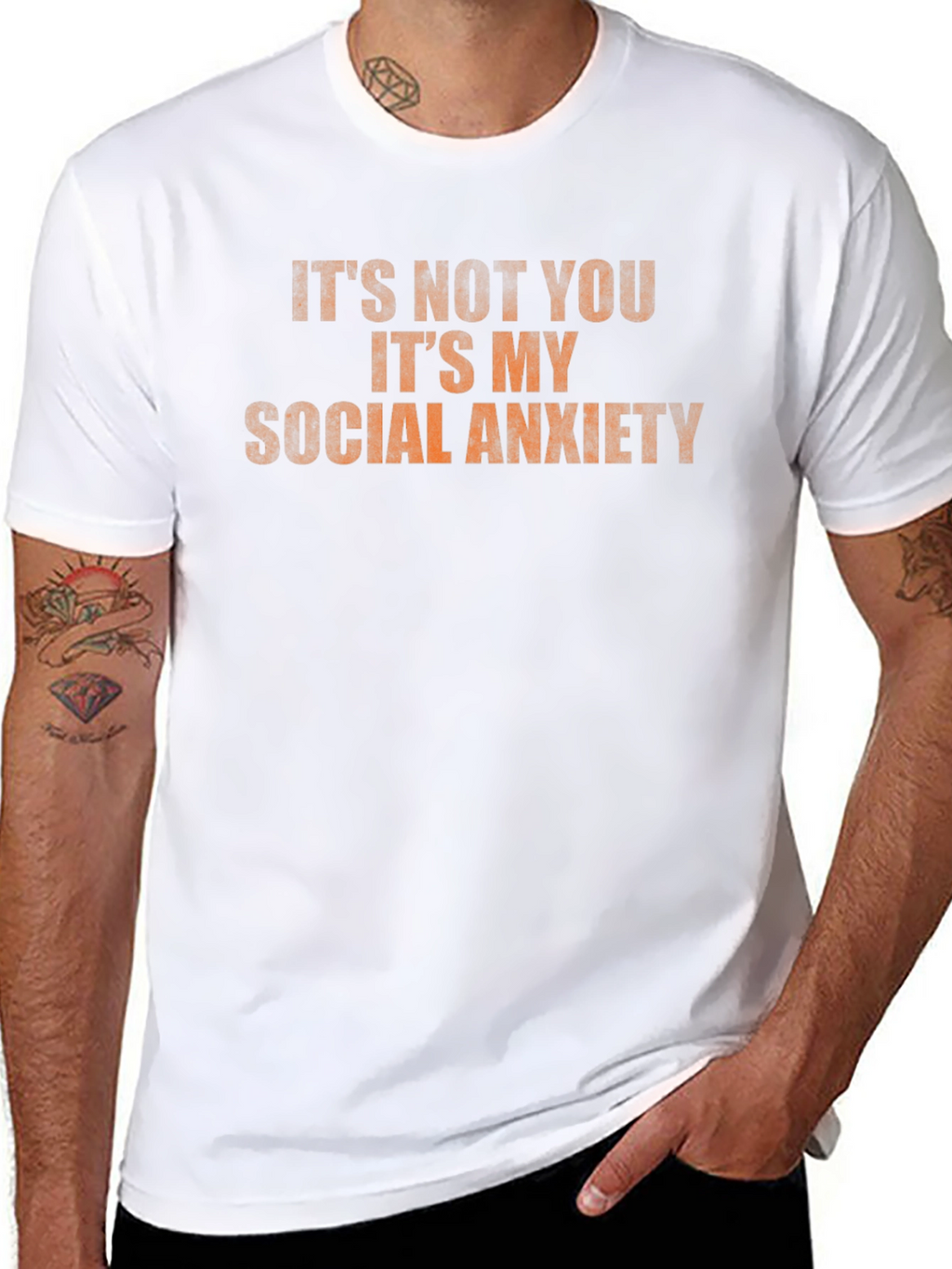 Social Anxiety T-Shirt - Funny Sarcastic Tee