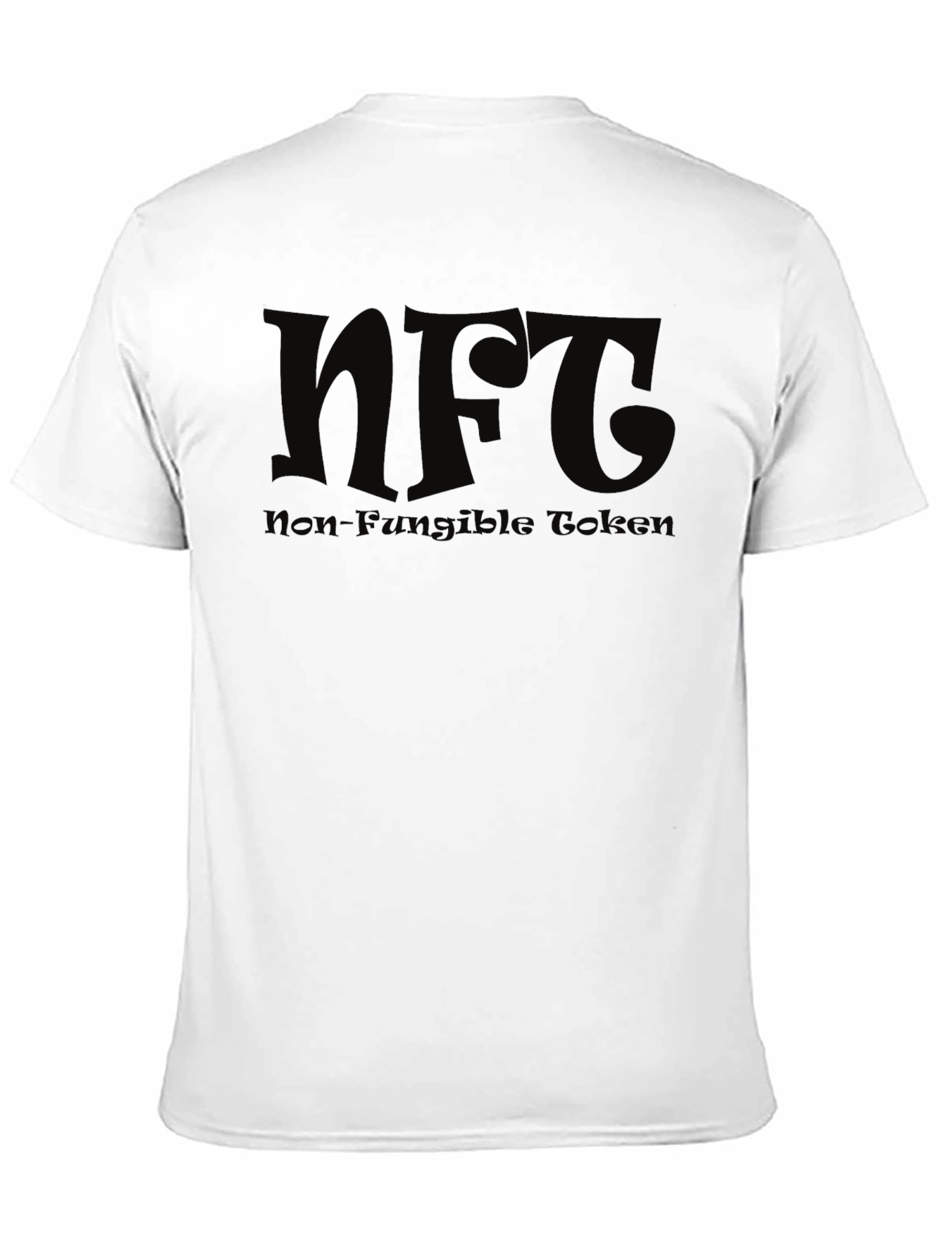 NFT Non-Fungible Token Black T-Shirt