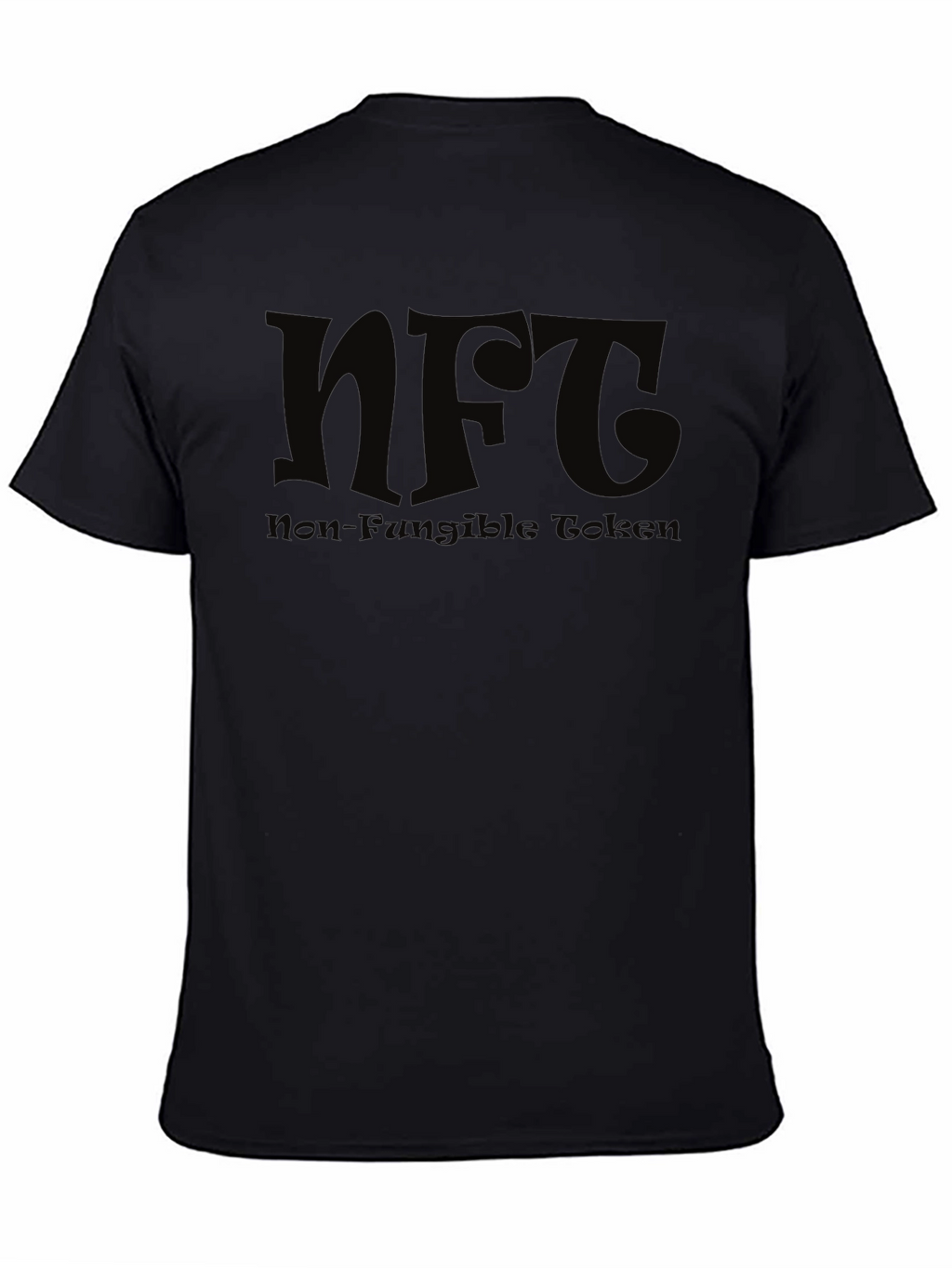 NFT Non-Fungible Token Black T-Shirt