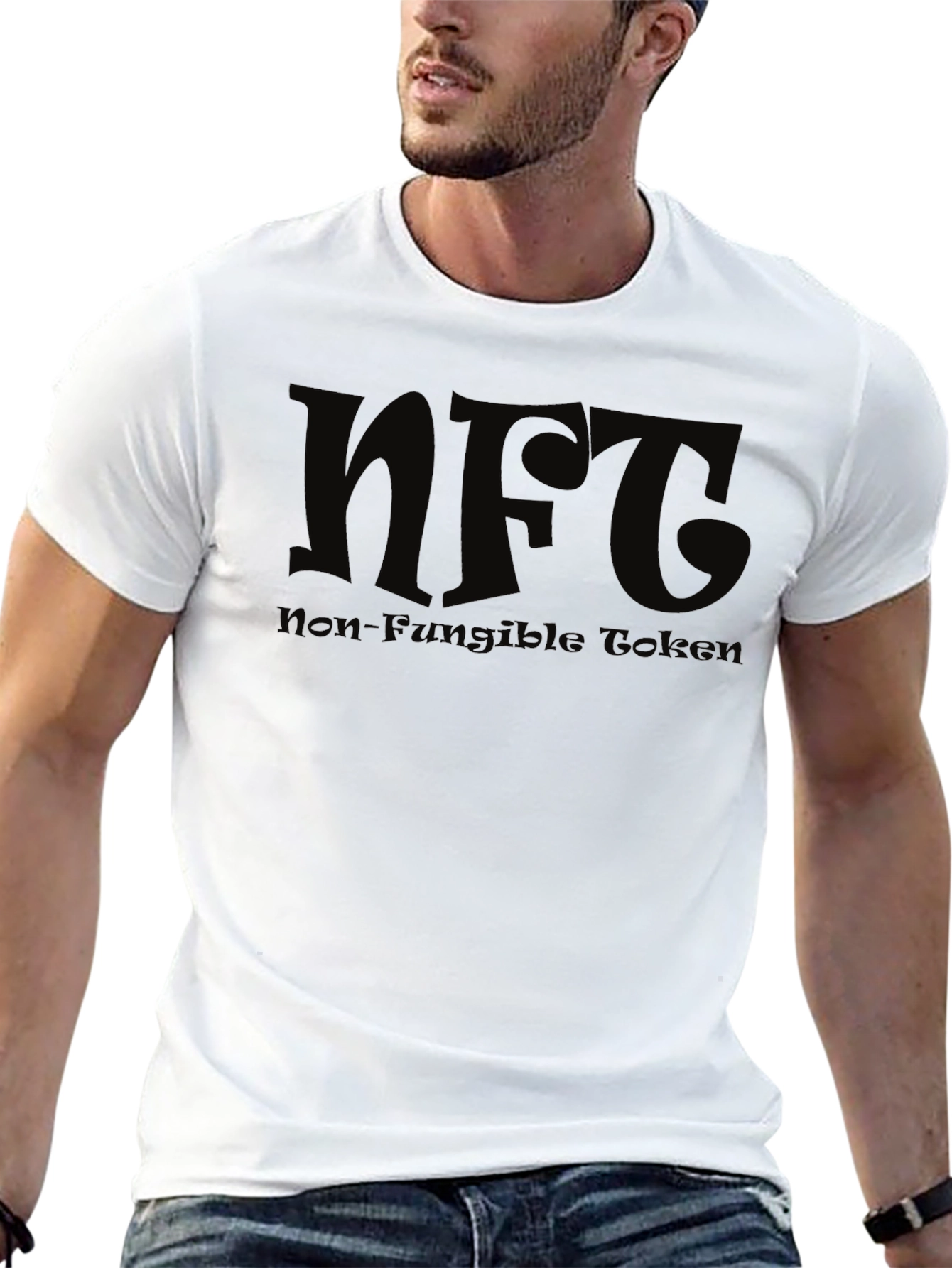 NFT Non-Fungible Token Black T-Shirt