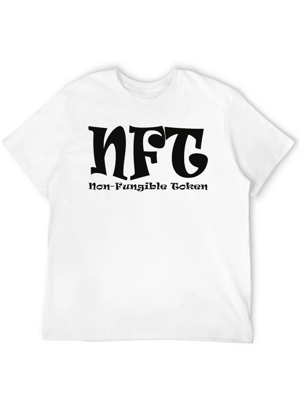 NFT Non-Fungible Token Black T-Shirt