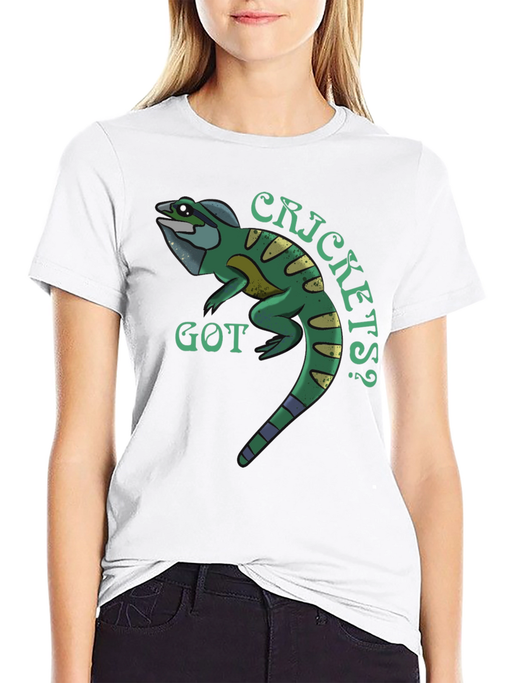 Got Crickets? Graphic Print Tee